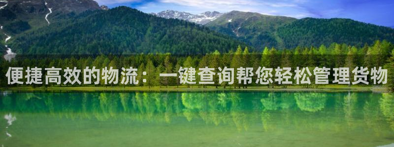 ,优游国际能赢钱吗：便捷高效的物流：